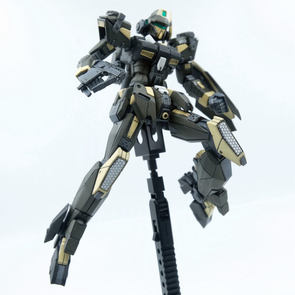 架空ガンプラ#6 「民用型ヘラ」(フルスクラッチ)–8枚目/制作者:@RalufRan_土豆