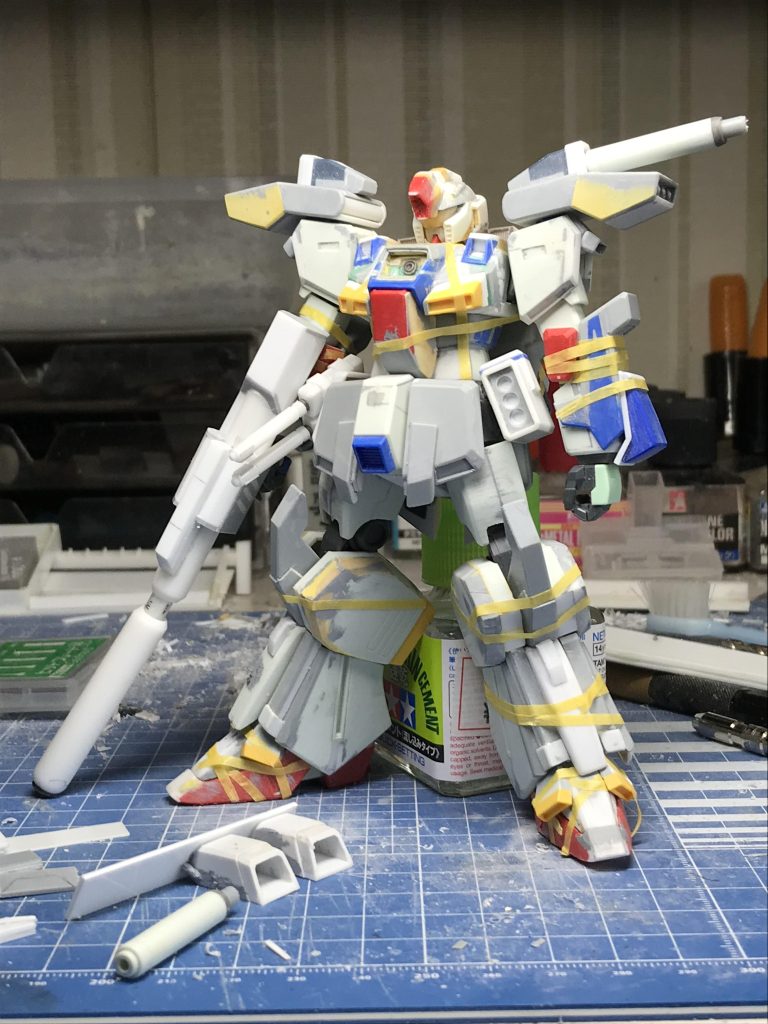 スケール 量産型ZZガンダムできたよなまザウルスさんのガンプラ作品GUNSTAガンスタ