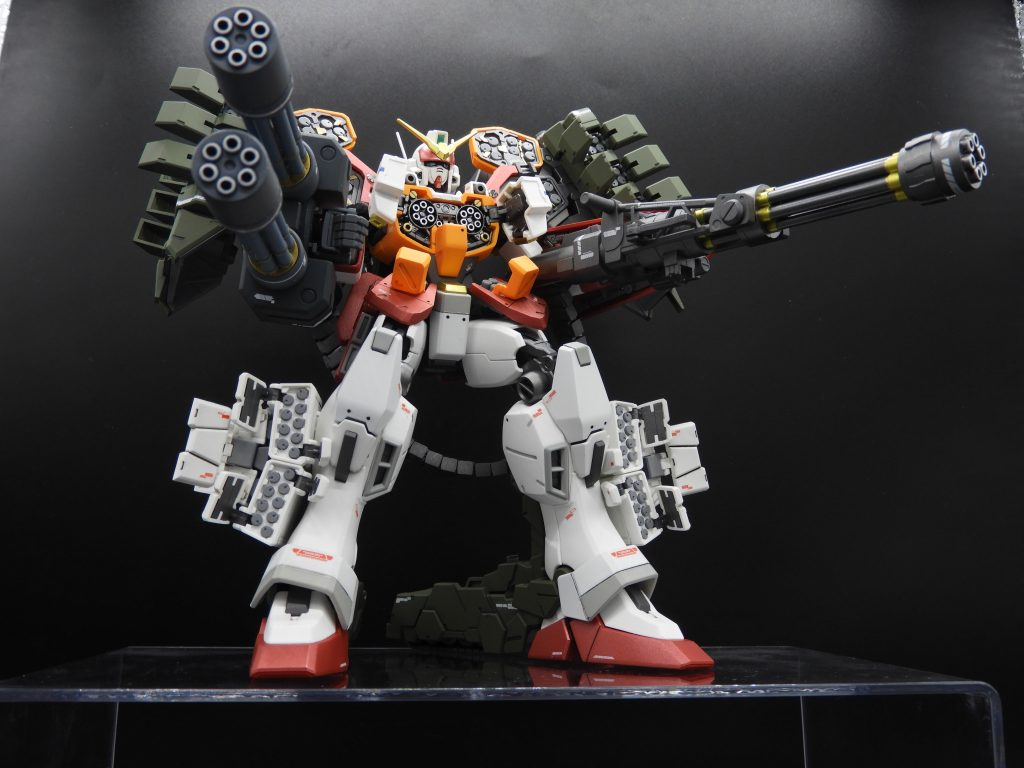 ヘビーアームズ改EWからダブルガトリングを借りて