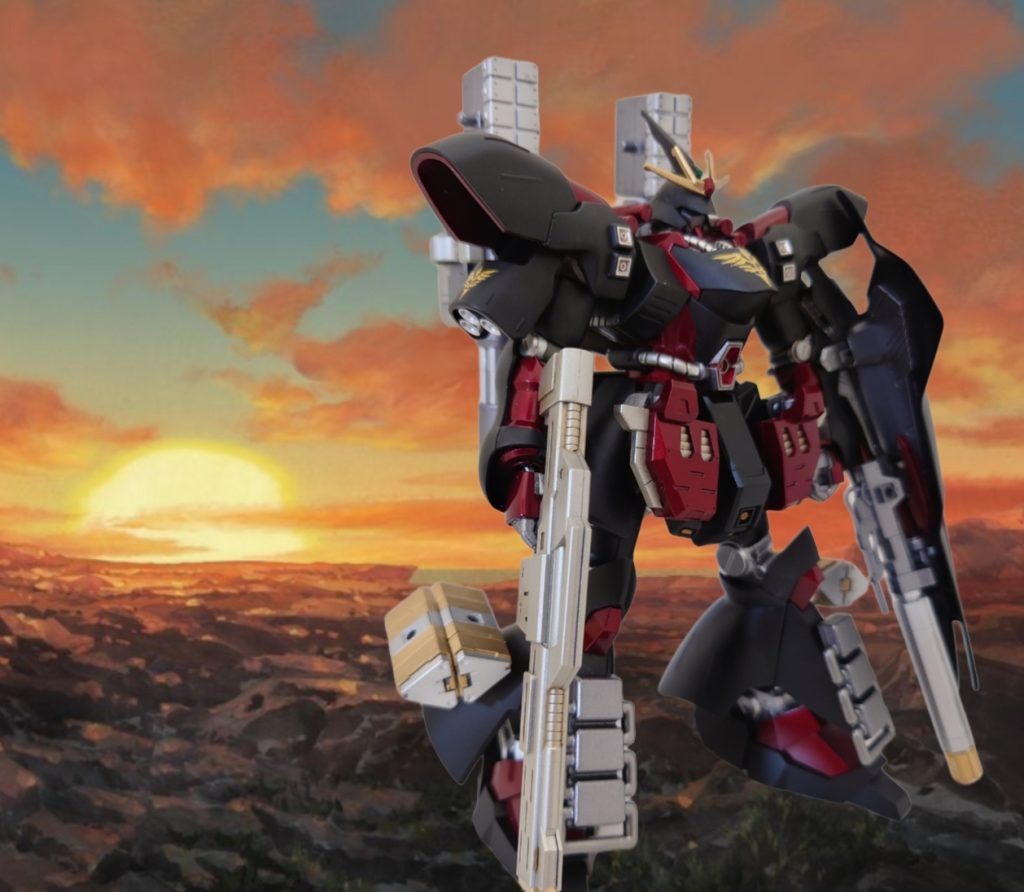 荒れ果てた荒野で何を想うサザビー。