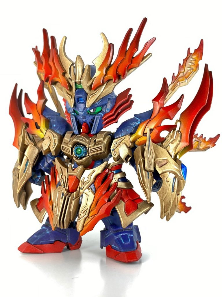 炎皇張飛ゴッドガンダム–4枚目/制作者：casadora