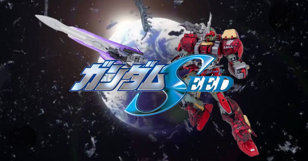 ガンダムSEEDのオープニング風の写真パワーアップして第2期という感じです。