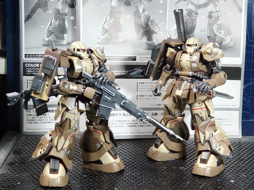 まだ汚す前のウォルド機とセルマ機これからたっぷりと汚してやりますよ……ぐへへ