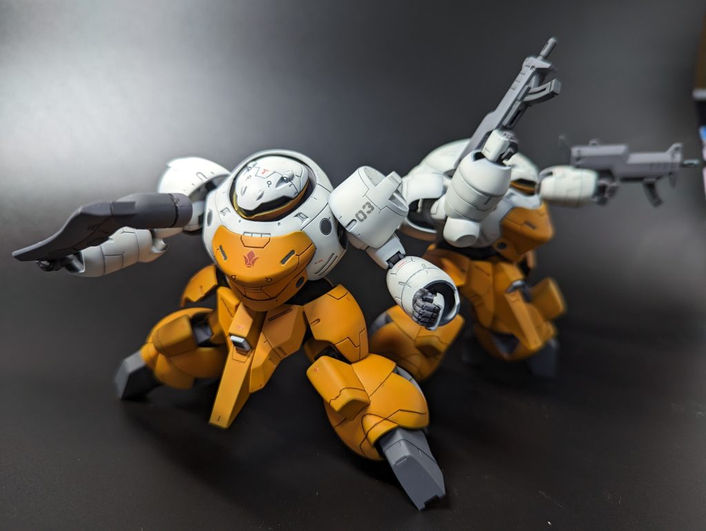 タカキとアストン、ダンテとチャドと、バディのイメージが強いのでどうしても2体作りたかったのです。