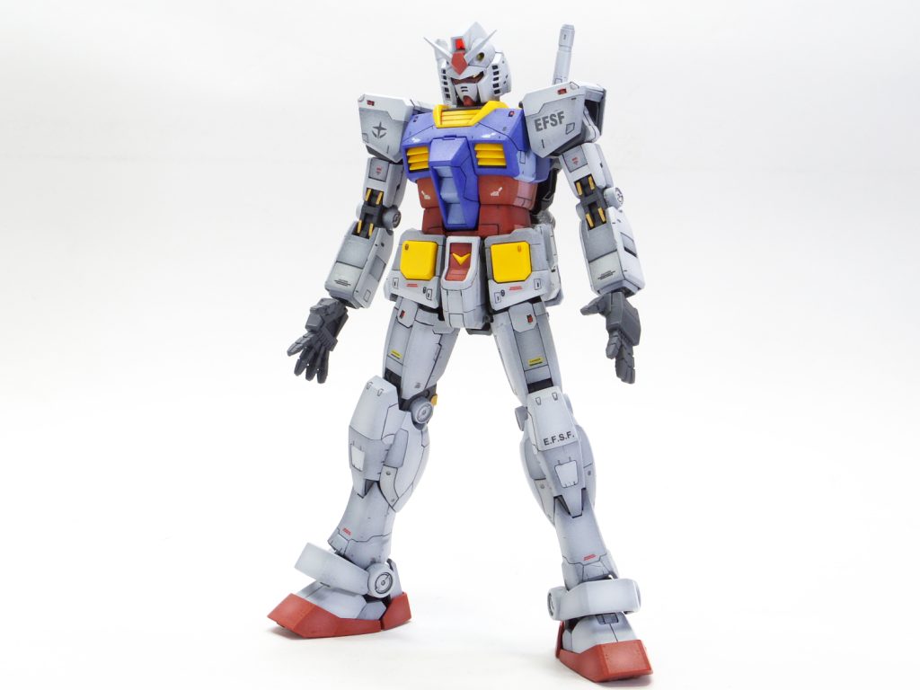 RG ガンダム–2枚目/制作者：gunplacraft