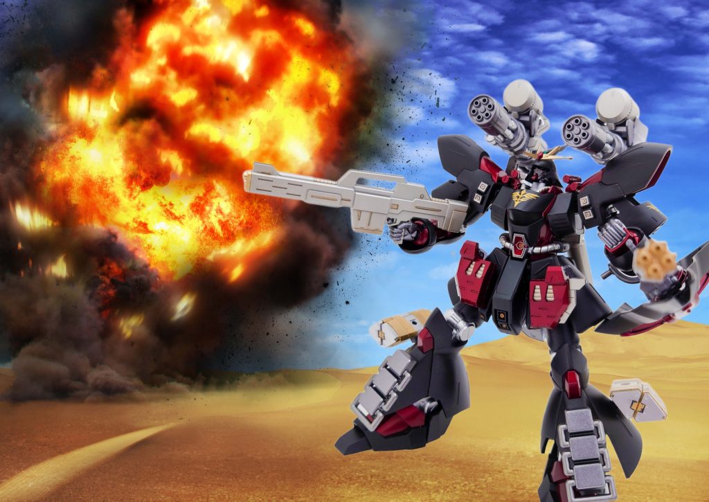 地上殲滅戦に投入されるサザビー!