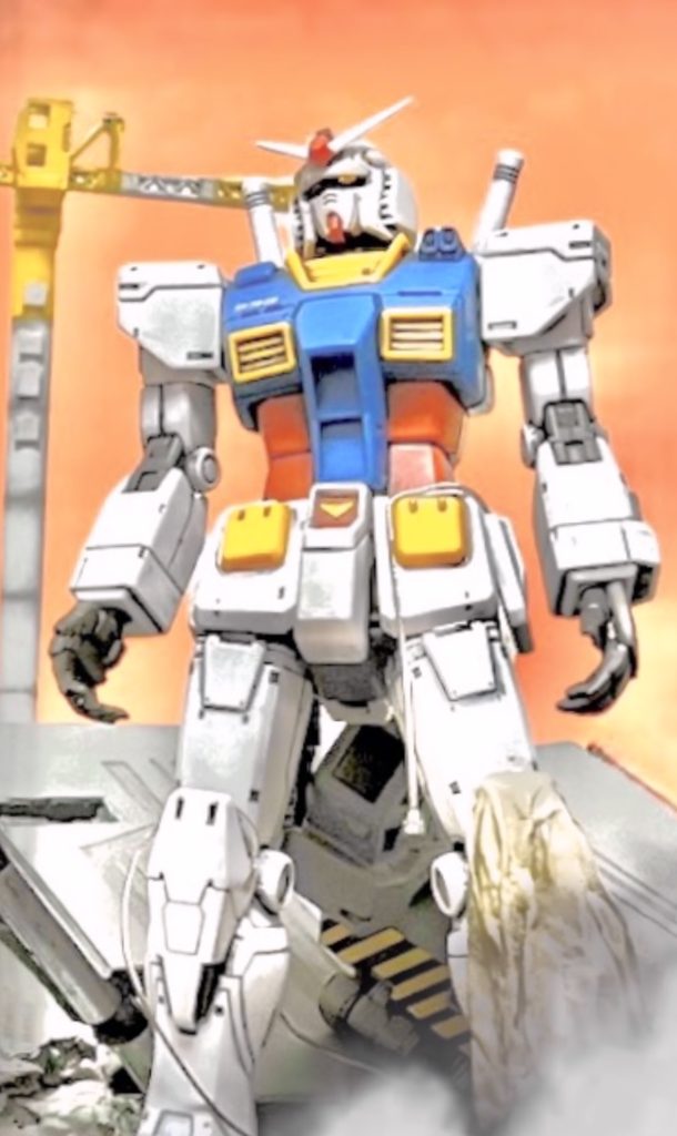 《GUNDAM RISING!!》
「く…」
「くるな!」
「来るなあっ!!」
