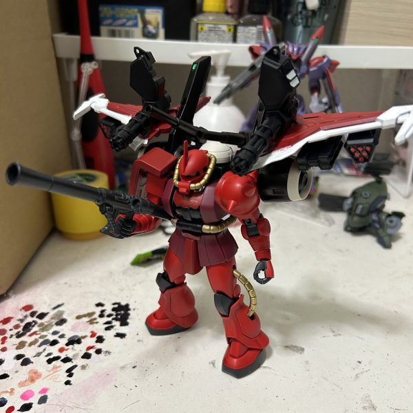 HG コマンドザクIIレッドハンター