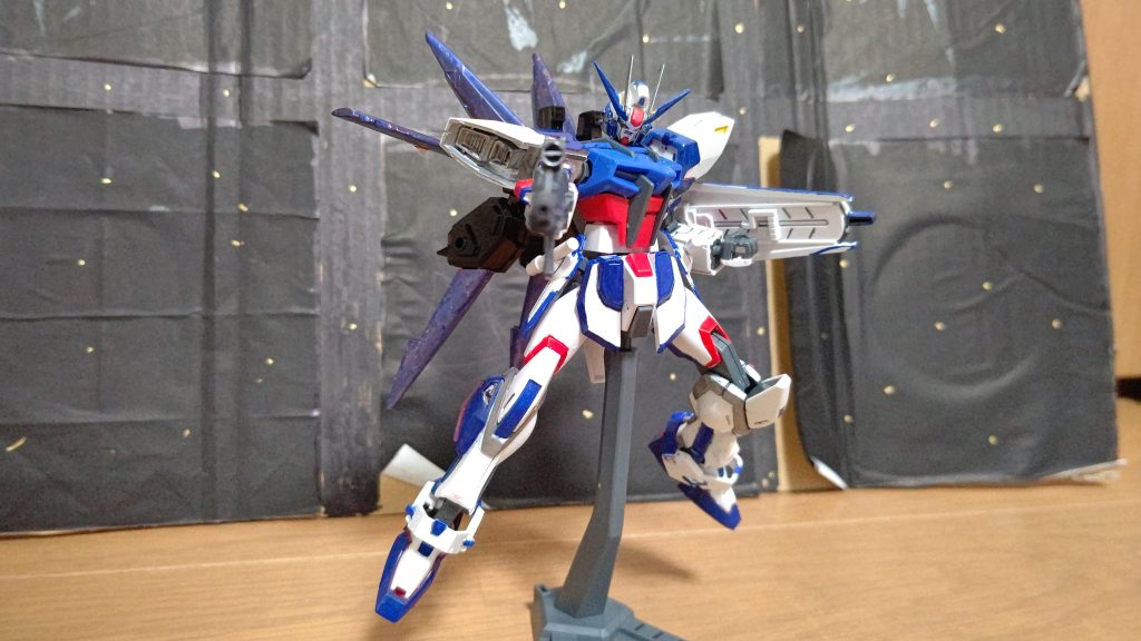 射撃！ビルドファイターズを初めて見て世界観に憧れて作ったガンプラです😅