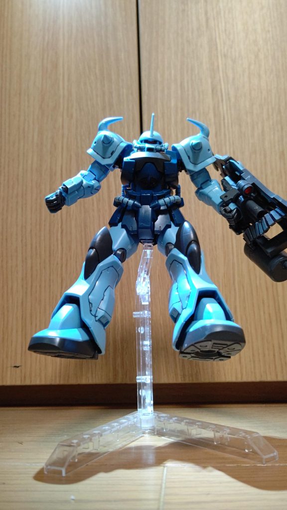 戦場へ降下するグフカスタム！