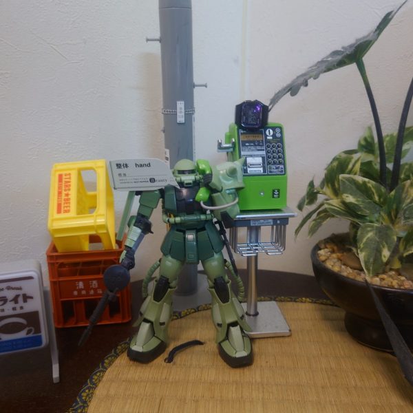 ザクさんもお疲れモード