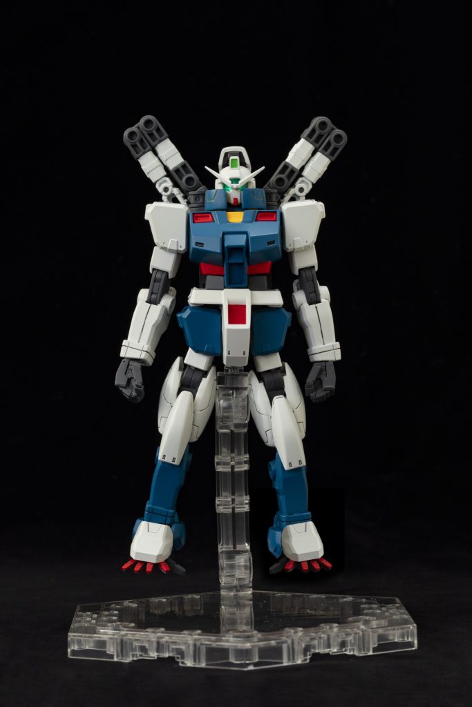 宇宙専用のＭＳ。脚が腕と同じパーツで構成されており、無重力空間で脚を自在に使うことが可能