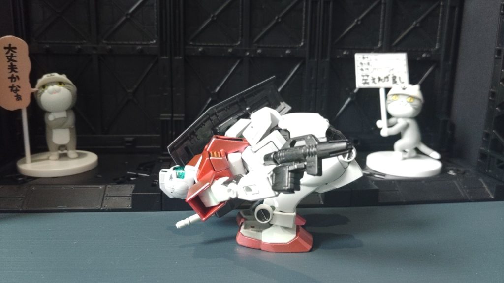 ちゃんと自立してます。リンボー(*´∀`)♪