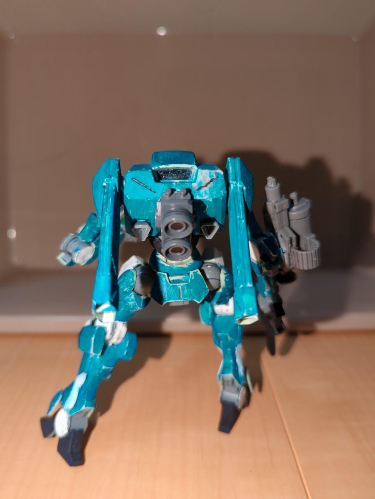 ライトキャバルリー背面シナンジュブースターをくっつけ