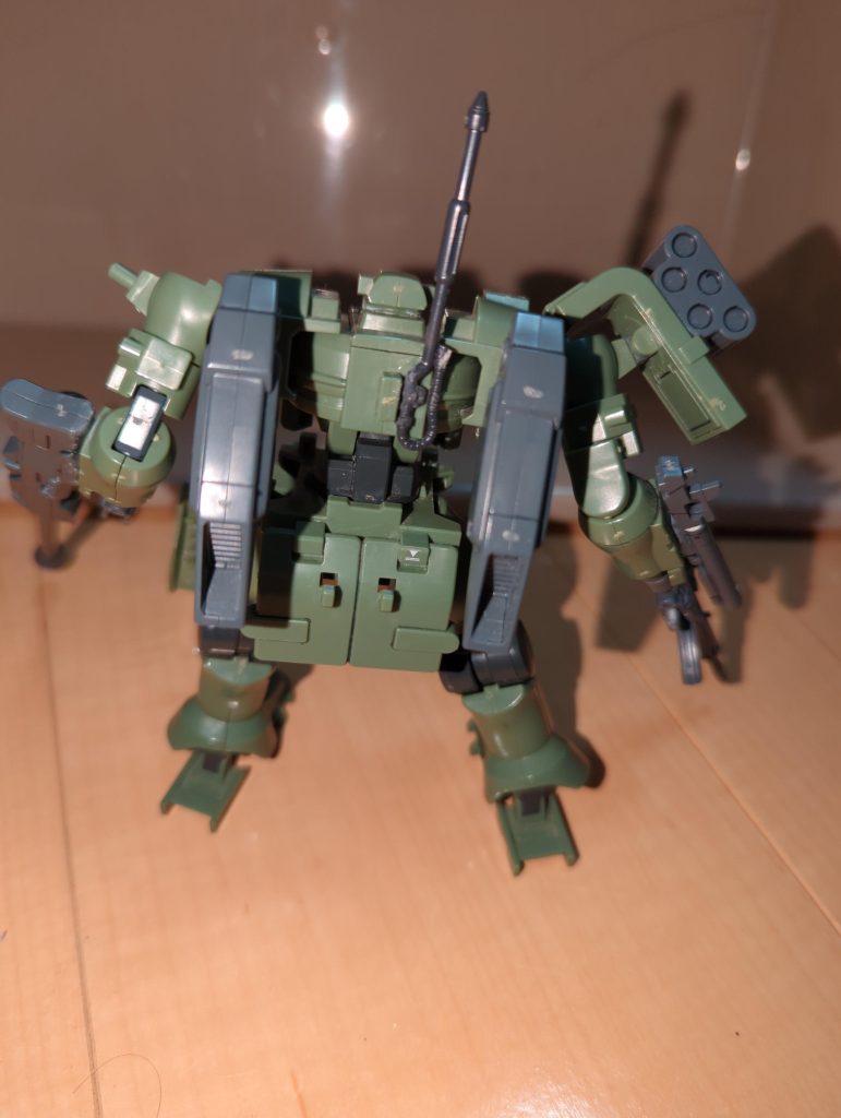 後ろ　ヒートホークをアンテナっぽく