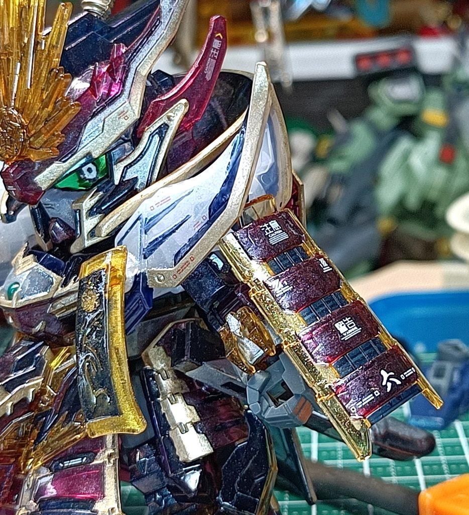 どうしても30MMの漢字デカールが使いたかったからポイントで使ってんで〜