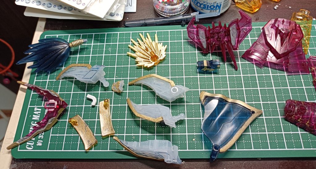 一度塗ってたんやけど… リペイントしてる様子やで〜