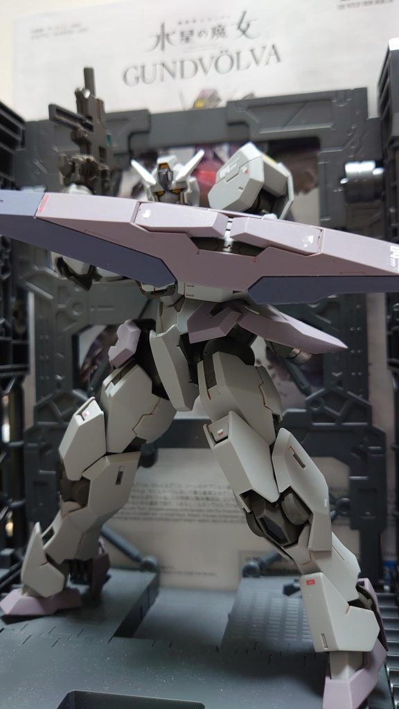 ガンヴォルヴァは水星の魔女のＭＳの中でも一二を争うほどに好きなＭＳなので、時間があれば何体か作ってみたいです。