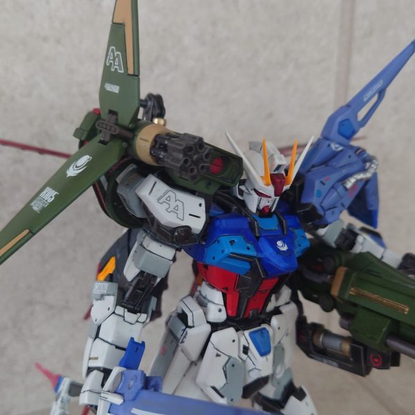 パーフェクトストライクガンダムVer.RM 全塗装