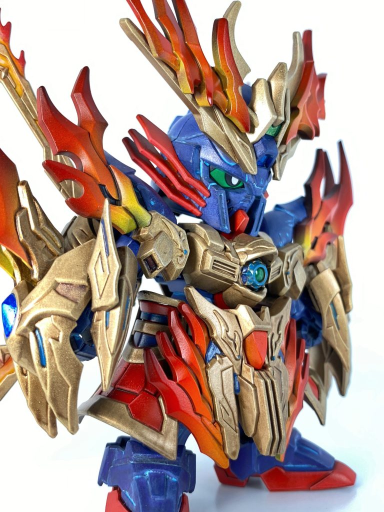 炎皇張飛ゴッドガンダム–2枚目/制作者：casadora