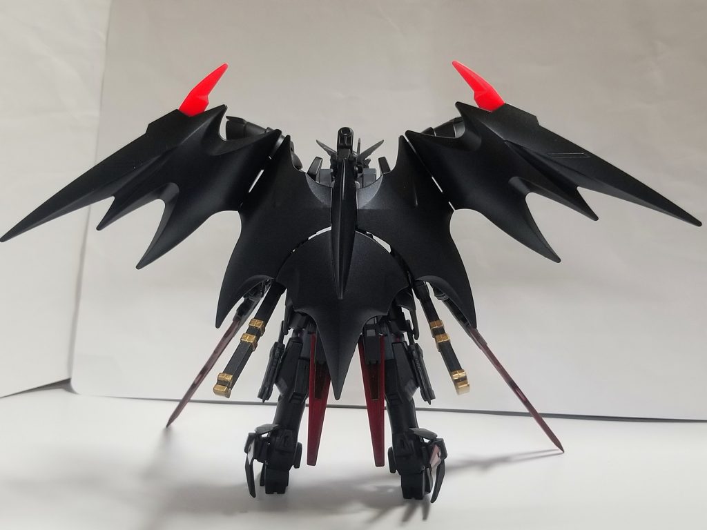 漆黒炎願駄無(ダークネスバーニングガンダム)第666形態–5枚目/制作者：@blueD1