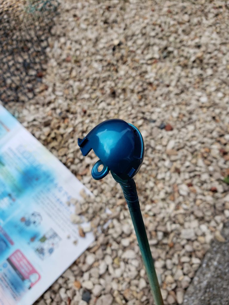 しかし、その失敗を補う為にクリアーブルーを吹き続け…まさかの理想の色に仕上がりました!やったね♪