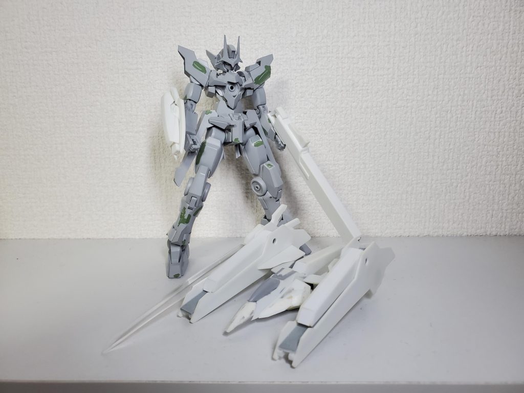 GNウイングのデザインが一番の難所だった気がする。厚みや隙間などの問題が多発したのはいい思い出…