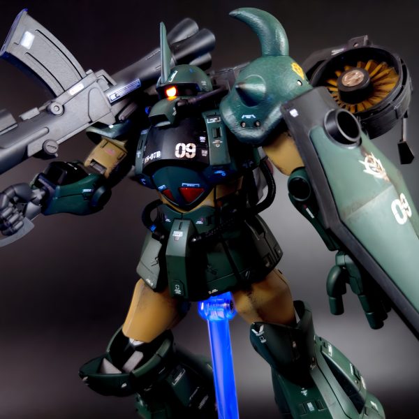 グフＦユニット装備を作ってみた(なんちゃってだけど)