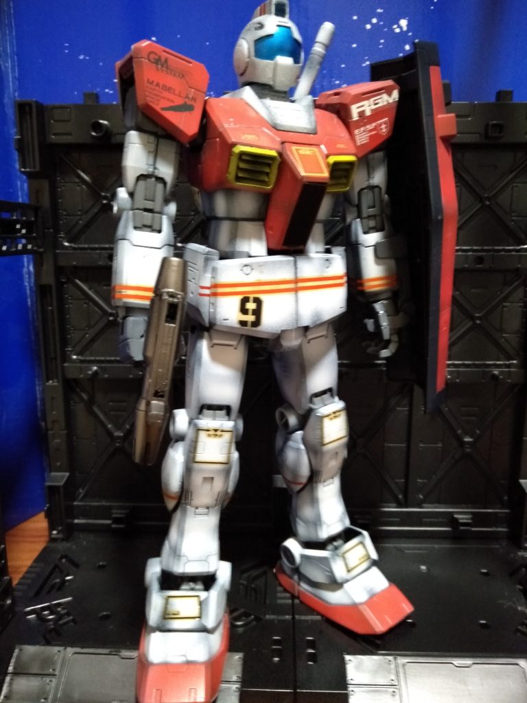 MG 1/100 リアルタイプカラー ジム 旗艦マゼラン艦載機  ONEWARYEARガンダム改造B-CULBジム換装キット使用–8枚目/制作者:猫親父