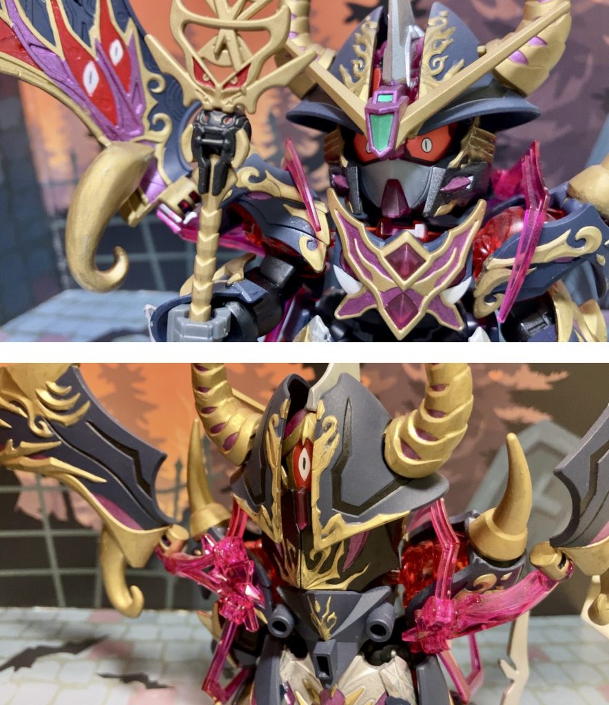 やる気を出して頭がカパッとなってるところ。強くなるとなんで脳みそ見えてるんです？？？急所丸出しにする利点は……！？後ろの目はなに！？設定教えて……！