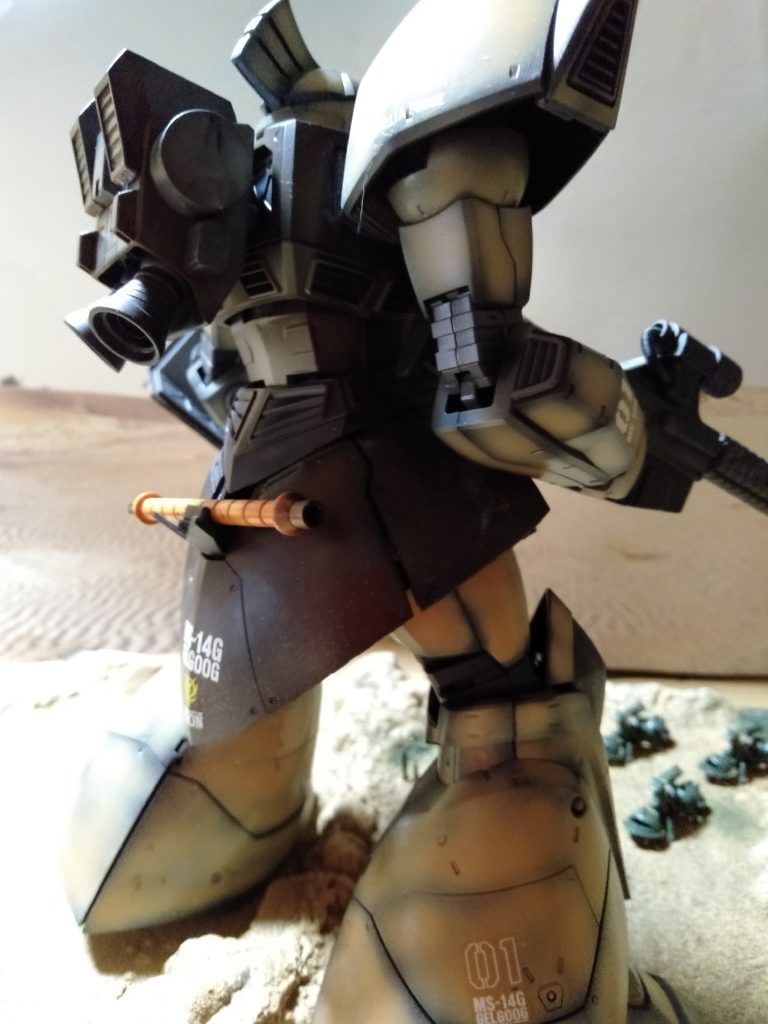 ケン・ビーダーシュタット専用 陸戦型ゲルググ MGゲルググVer2・0改造–5枚目/制作者:猫親父