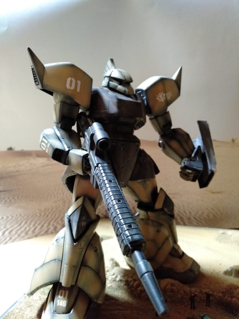 ケン・ビーダーシュタット専用 陸戦型ゲルググ MGゲルググVer2・0改造–7枚目/制作者:猫親父