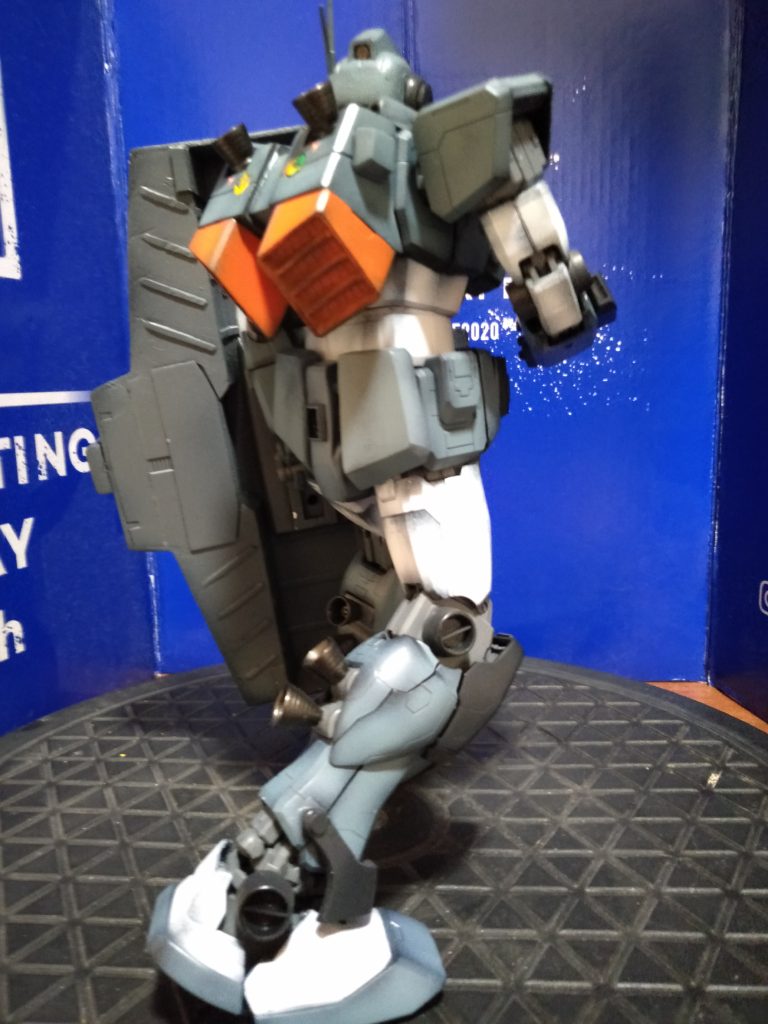 MG仮想 ジム・ガードカスタム MG ガンダム Ver.ONE YEAR WAR 0079改造–5枚目/制作者:猫親父