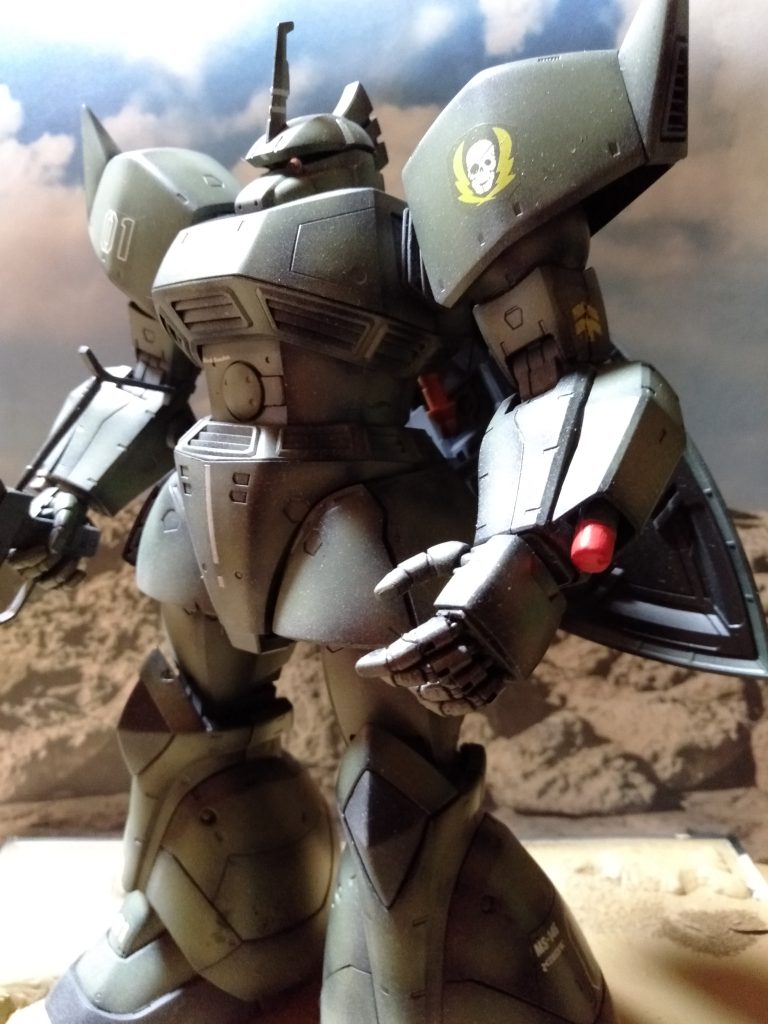 MGヴァッシュ・ドナヒュー中尉専用 陸戦型ゲルググ  MGシャア専用ゲルググVer2・0改造–8枚目/制作者:猫親父