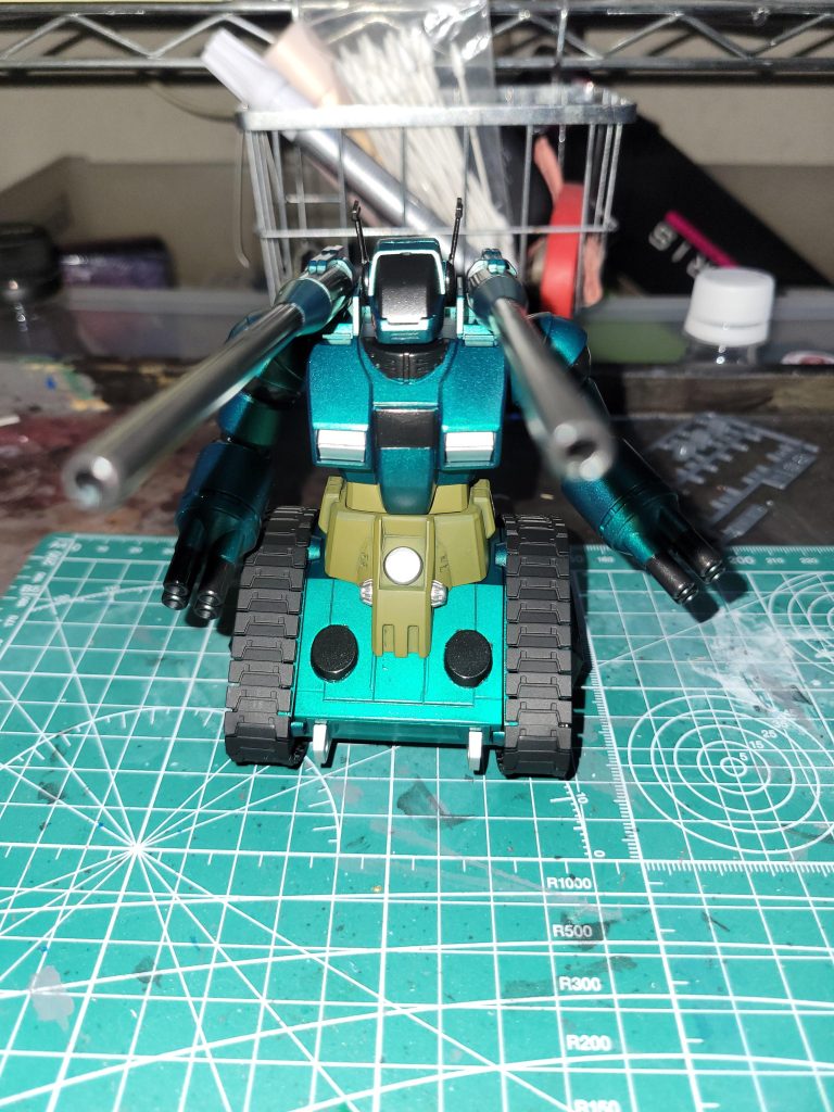 塗装後のデカールなし！これもかわいいい。いや、この方がかわいいすっぴん美人！