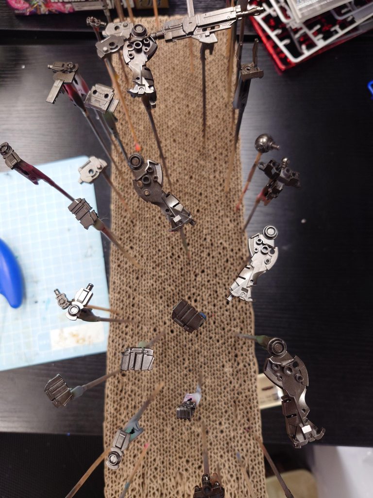 ただ塗っただけなのでとくに難しいことはしてないです初エアブラシ楽しかったです