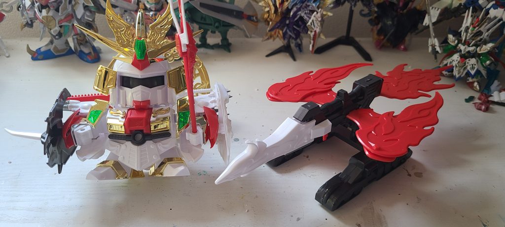 まずは素組み画像から…。これを見た時はやれるの?これ💦状態でした