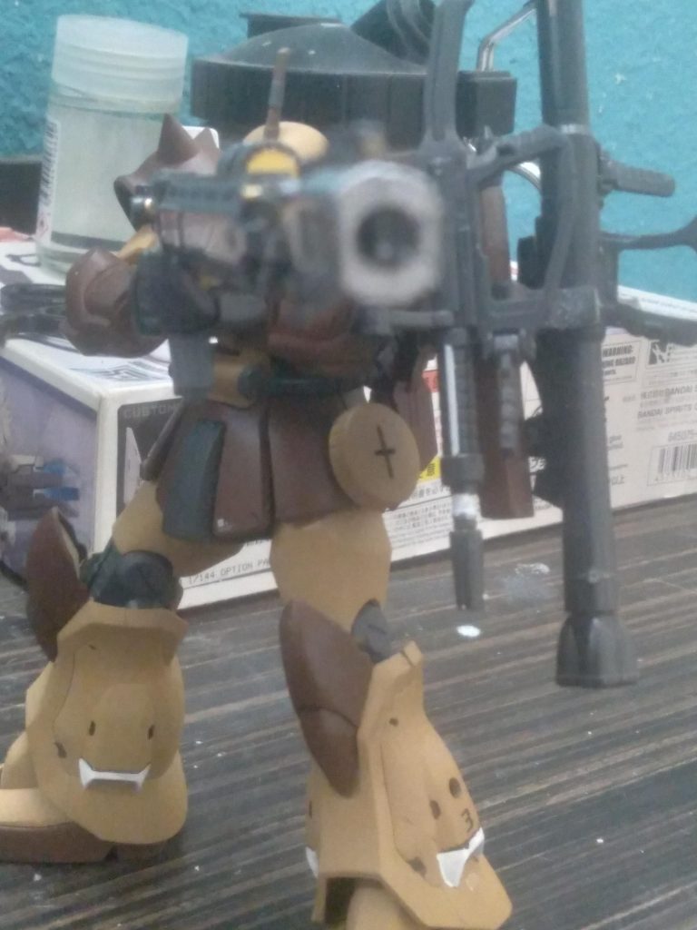 Looking down the barrel