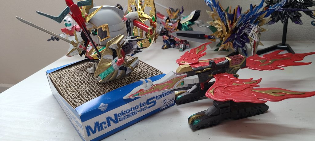 ファイヤーフェニックスももちろん塗り分けてます。