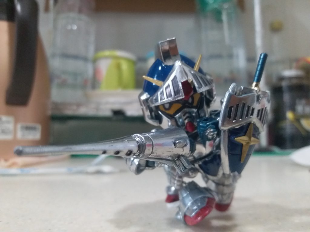 BB戦士　ナイトガンダム（メッキ）–7枚目/制作者：LUNLUN（邪道可動）