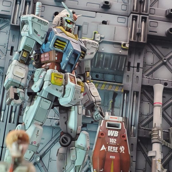 なんちゃってRGガンダム(HGです)