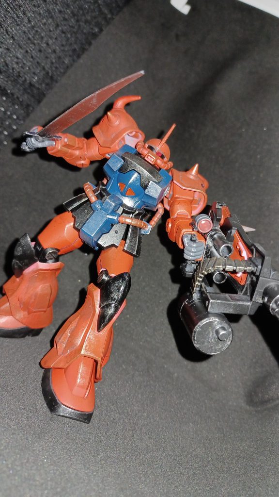 ニュータイプ専用グフカスタム–5枚目/制作者：ｸﾞﾘﾘﾊﾞPT240