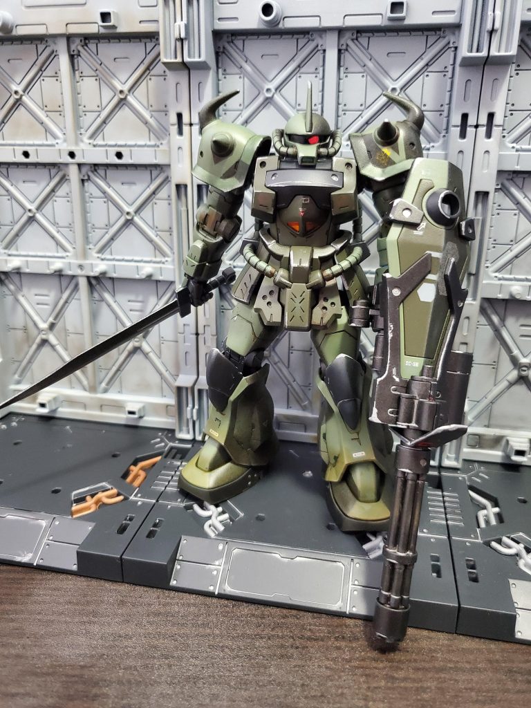 シールドやガトリングのスミイレ、シャドー、ダメージはまぁまぁうまくいけましたが、ヘキサ迷彩は隠れてしまいましたね💧