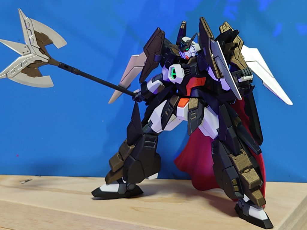 なんかデブなんで斧のほうが似合いそうと思ったので斧持たせました。