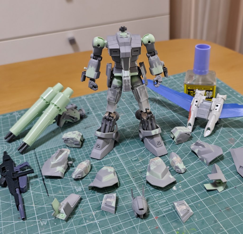 この辺の作業がワクワクしますね。