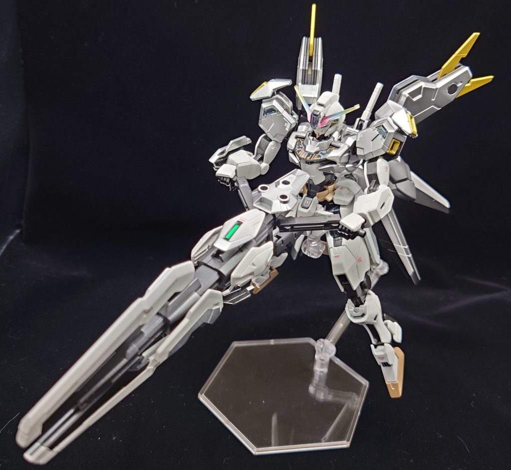 バリアブルロッドライフル構えてる時より友人の受けが良かった気がしなくもない。