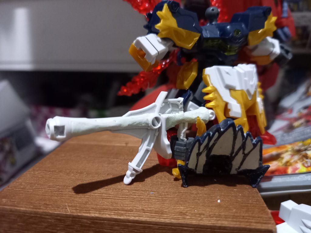 肉抜きはエボキシで埋めた。