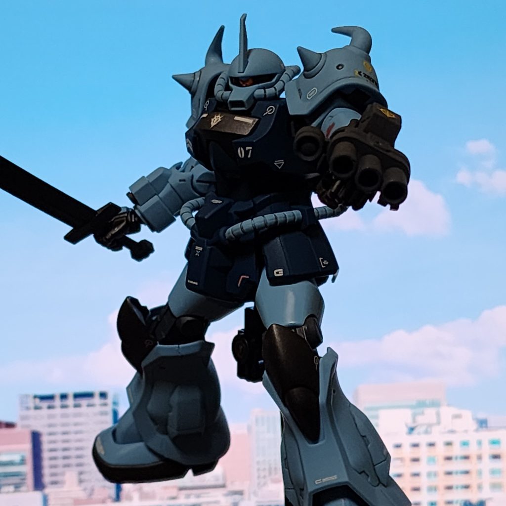 HGUC グフカスタム–3枚目/制作者：やきそばプリン