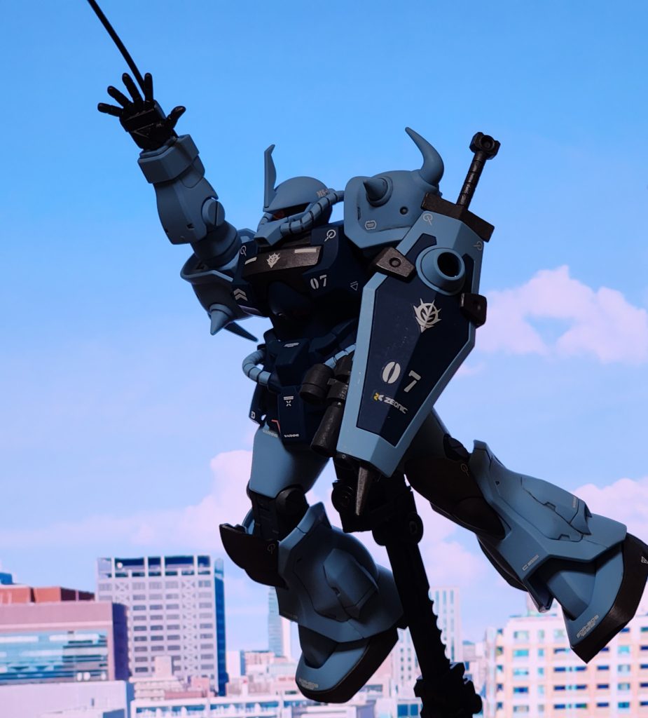 HGUC グフカスタム–5枚目/制作者：やきそばプリン