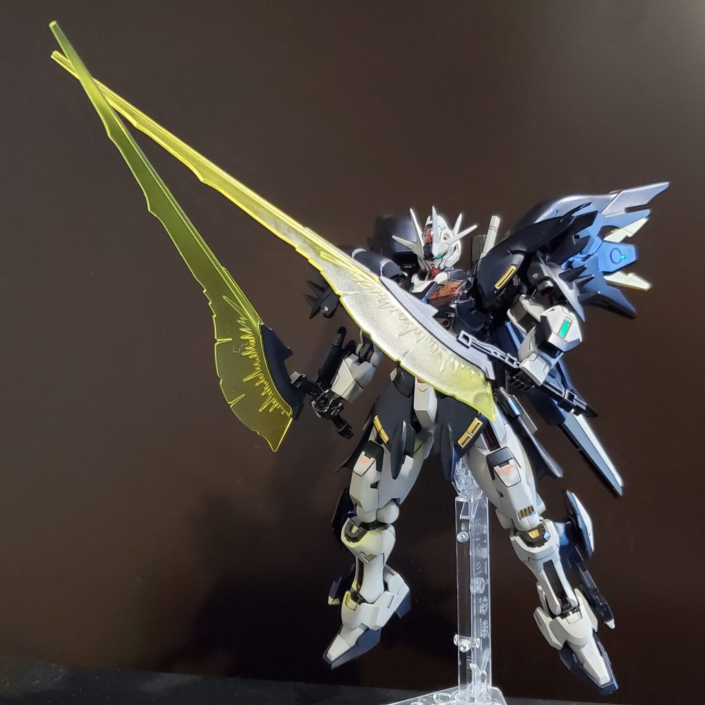 バレバレですが、シナンジュとのミキシングです!禍々しさがしっかり出せたのと、流線形なのがエアリアルとマッチしました!